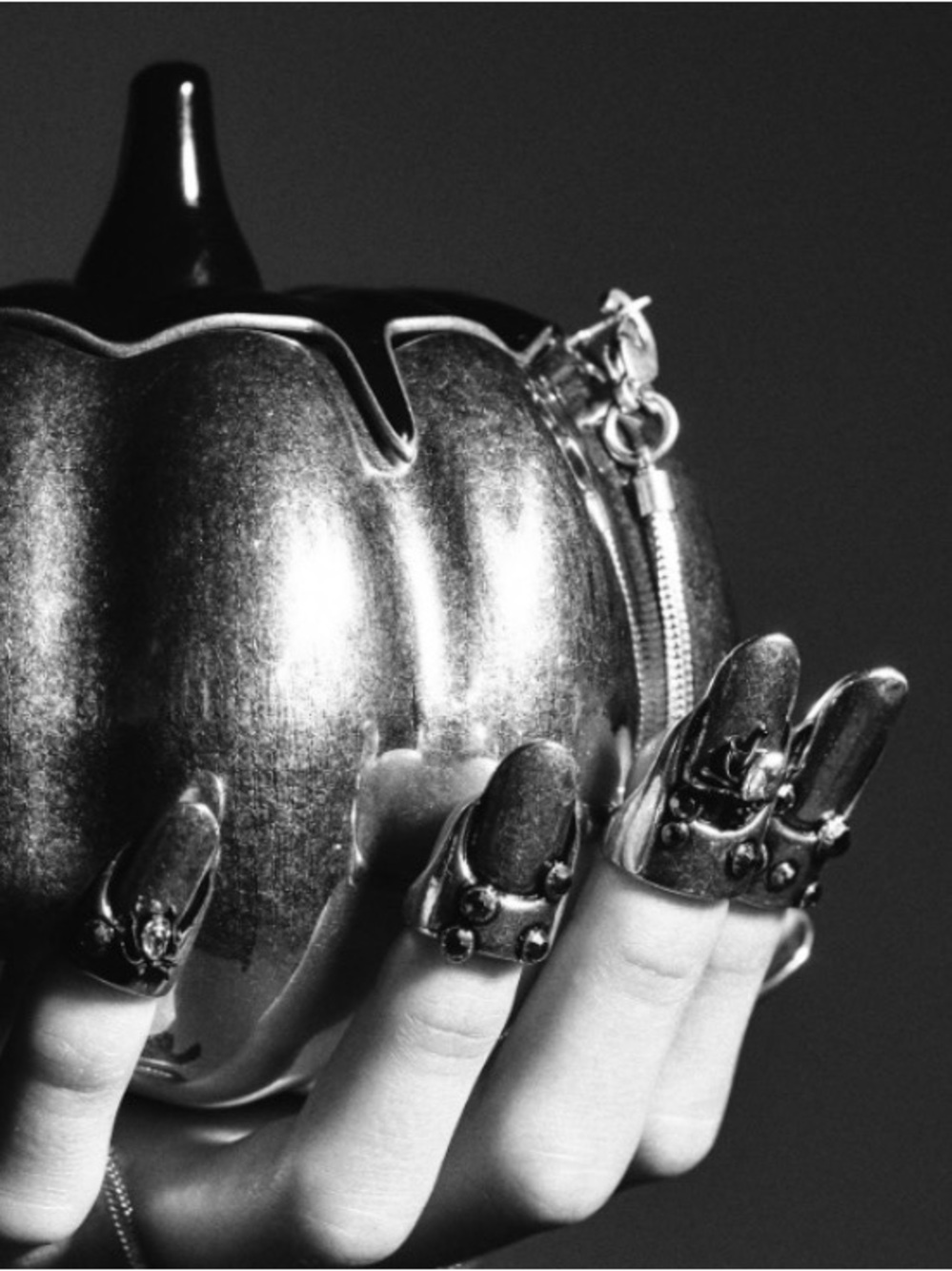 ZARA METALLIC NAILS PACK with SPIDERS NEW COLLECTION FALL WINTER 2025/2026